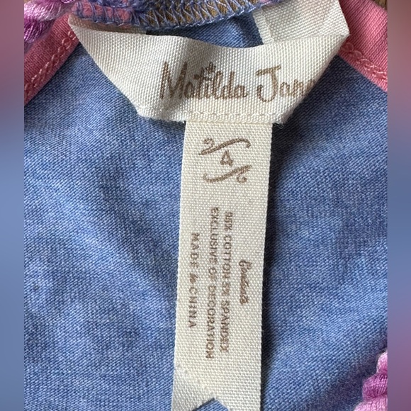 Matilda Jane Floral Twister Tank size 4 - Picture 7 of 9